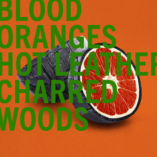 Blood Oranges Fragrance 100ml Glitter Bottle